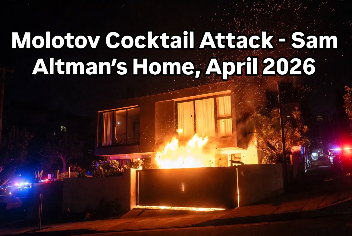 Thirteen Bullets and One Molotov Cocktail: How Anti-AI Protest Just Got Deadly Serious