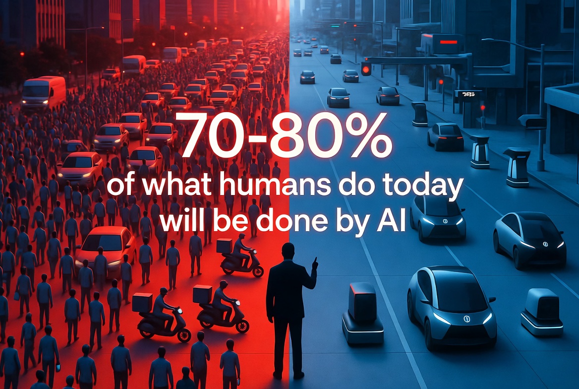 Uber CEO Dara Khosrowshahi Just Said What Every Other Executive Is Too Scared to Admit: AI Will Replace 70-80% of Human Work