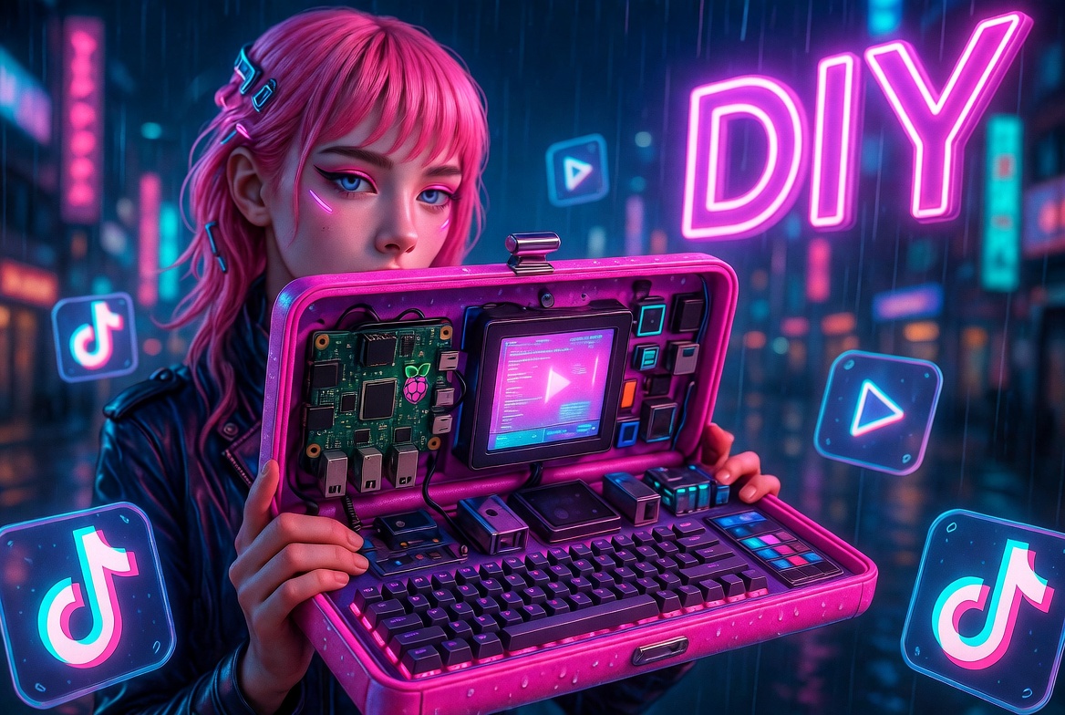 Cyberpunk Is Already Here – People Are Building Their Own Cyberdecks