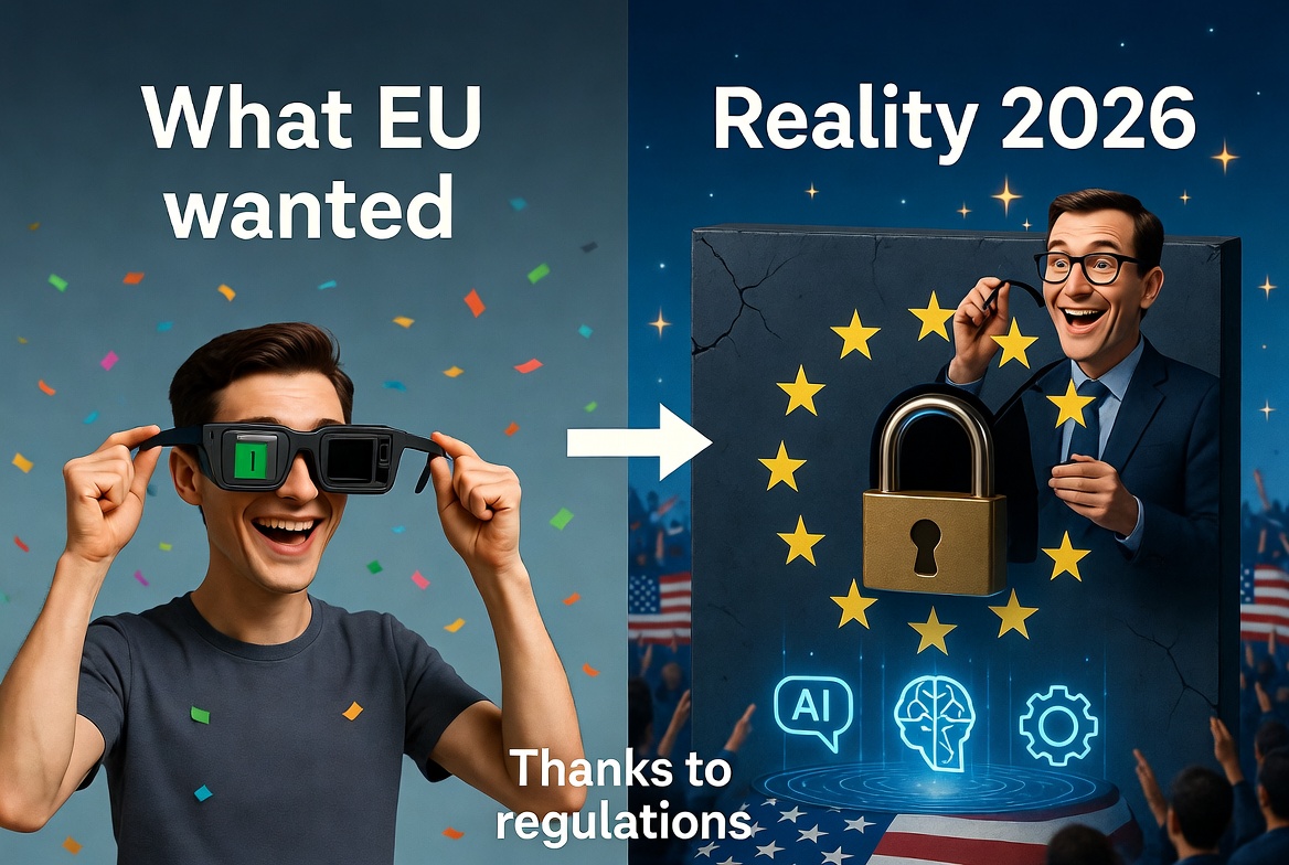 Why Meta’s New Ray-Ban Display AI Glasses Are Still Missing From Europe: The Ironic Cost of “Consumer-Friendly” Regulations