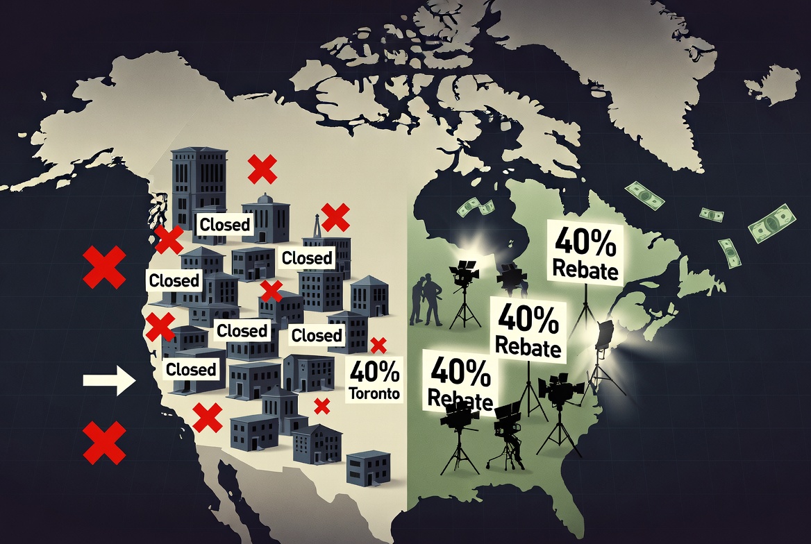 Hollywood Is Shrinking — And the Real Villain Isn’t Strikes or Wildfires, It’s the Government