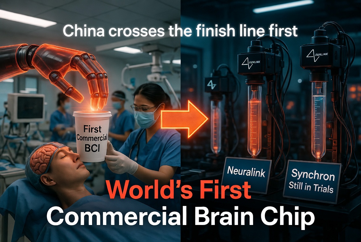 China Just Approved the World’s First Commercial Brain Chip — And It’s a Narrow, Invasive One That Actually Works