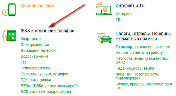 Оплата ЖКУ через Сбербанк