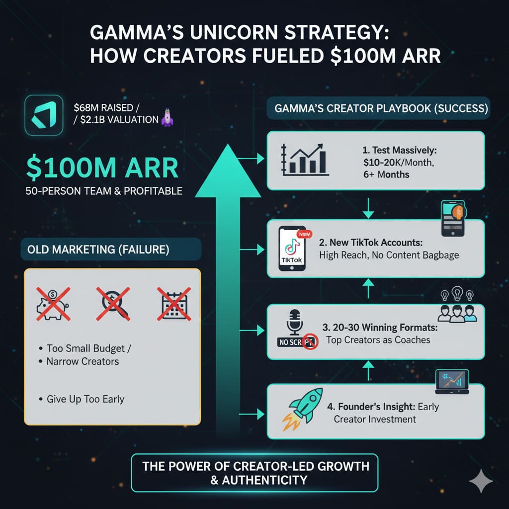 How Gamma Hit a $2.1 Billion Unicorn Valuation by Focusing on Creators
