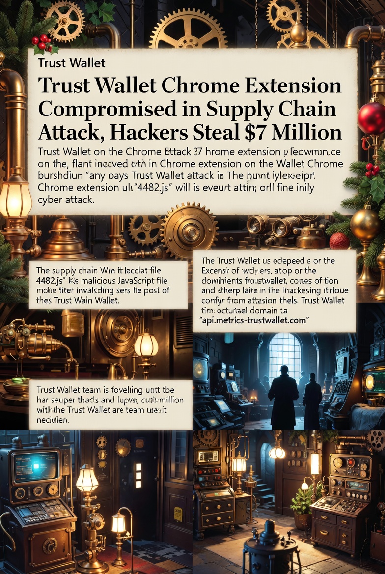 Trust Wallet Chrome Extension Compromised: $7 Million Stolen in  Sophisticated Supply Chain Attack