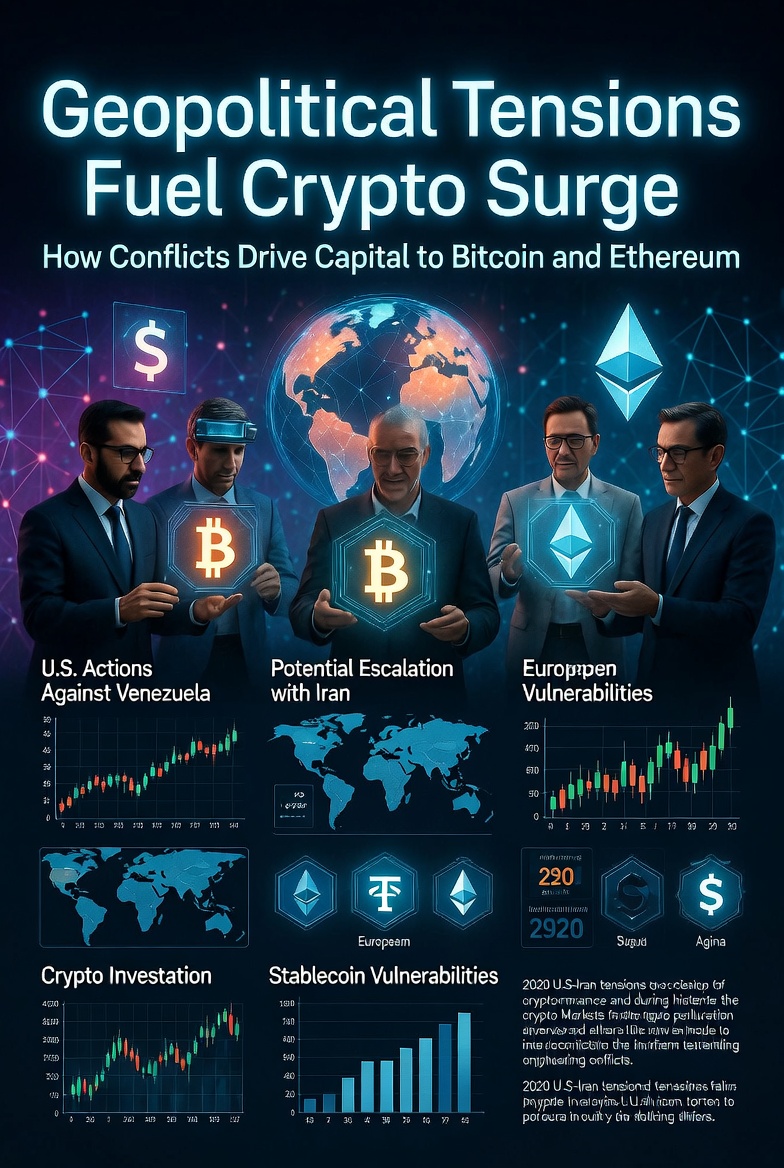 Geopolitical Tensions Fuel Crypto Surge: How Conflicts Drive Capital to  Bitcoin and Ethereum