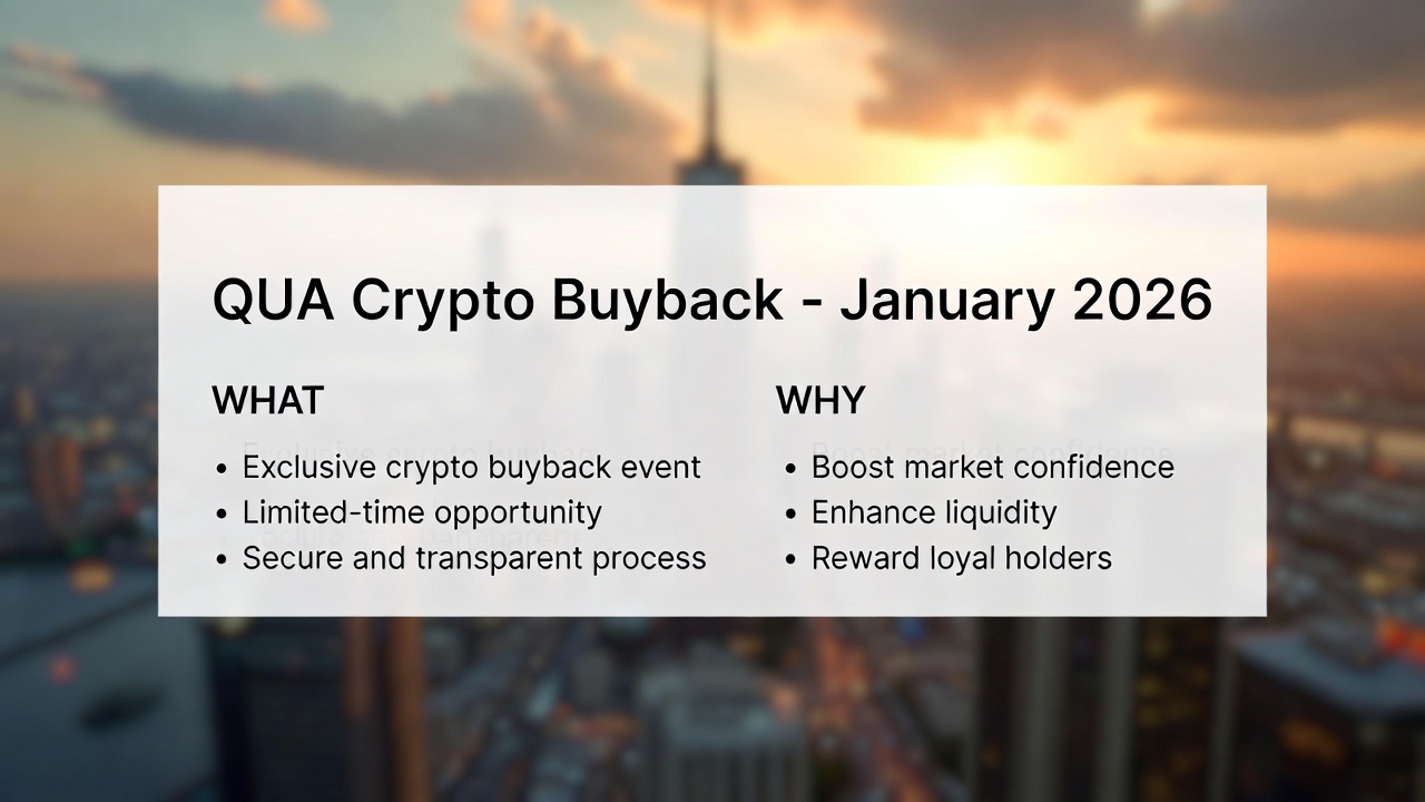QUA Сrypto Buyback - January 2026