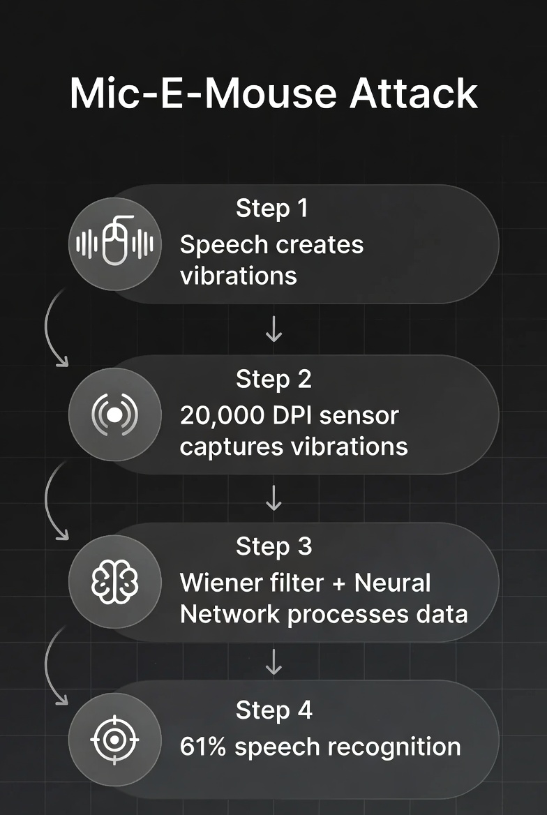 Your Computer Mouse Can Now Eavesdrop on You
